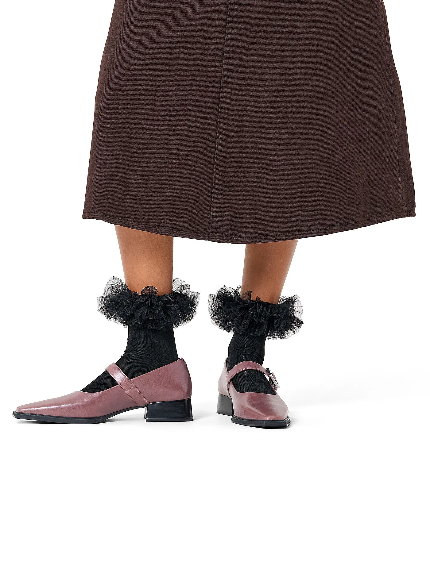 HAPPY SOCKS | Damen Socken TULLE 36-40 black | 